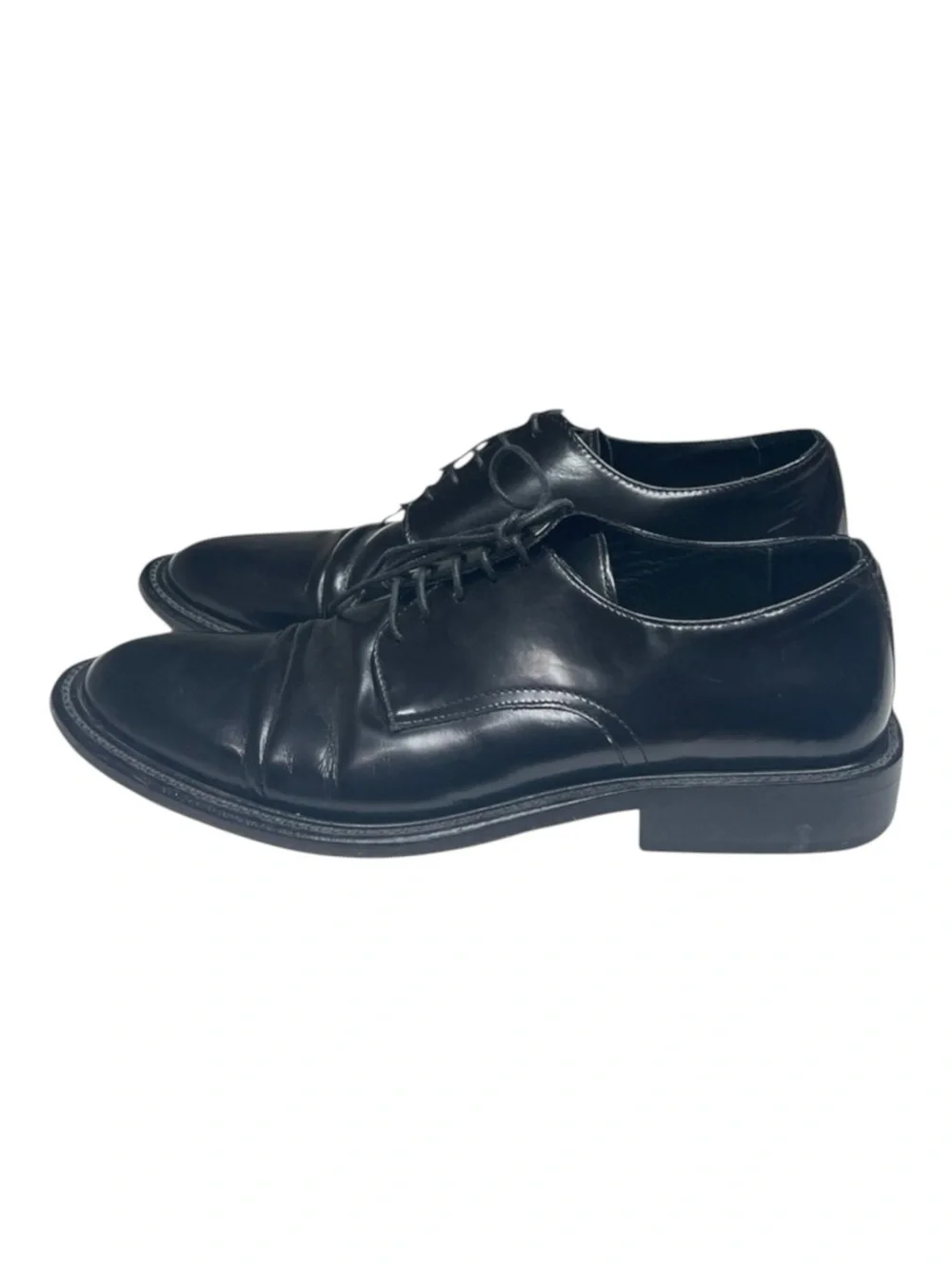 Via Spiga ✦ High Shine Italian Leather Lace Up Oxford Dress Shoes ✦ Black ✦ 9D